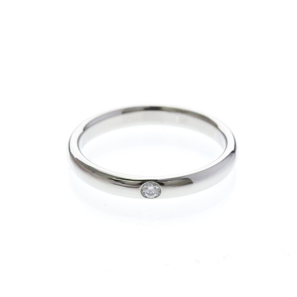 HARRY WINSTON Silver Diamond Ring